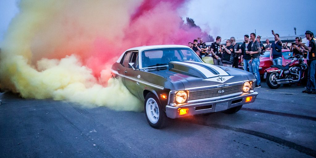Kriminelle Rockergruppen. Pressefotograf Patrik Walczak Dortmund. 17th Jahresparty in Osnabrück. Polizeikontrollen, Niedersachsen.