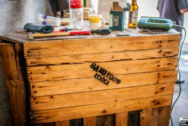 Bandidos Unna vor der Party.