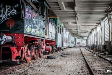 Alter Zug, Pressefotograf Dortmund