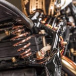 Bandidos MC Bikes, zu Gast in Belgien 24 Pressefotograf Dortmund, Harley Davidson Softail Night Train 2008, Customizing beim Bandidos MC
