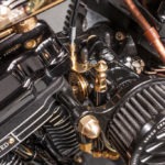 Bandidos MC Bikes, zu Gast in Belgien 17 Pressefotograf Dortmund, Harley Davidson Softail Night Train 2008, Customizing beim Bandidos MC