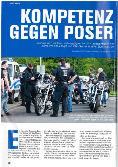 Veröffentlichung - Custombike - Patrik Walczak