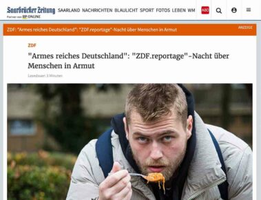 ZDF.reportage - Nacht über Menschen in Armut - Patrik Walczak - Kana Suppenküche